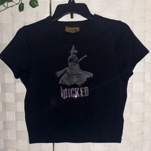 Wicked cropped Graphic T-Shirt